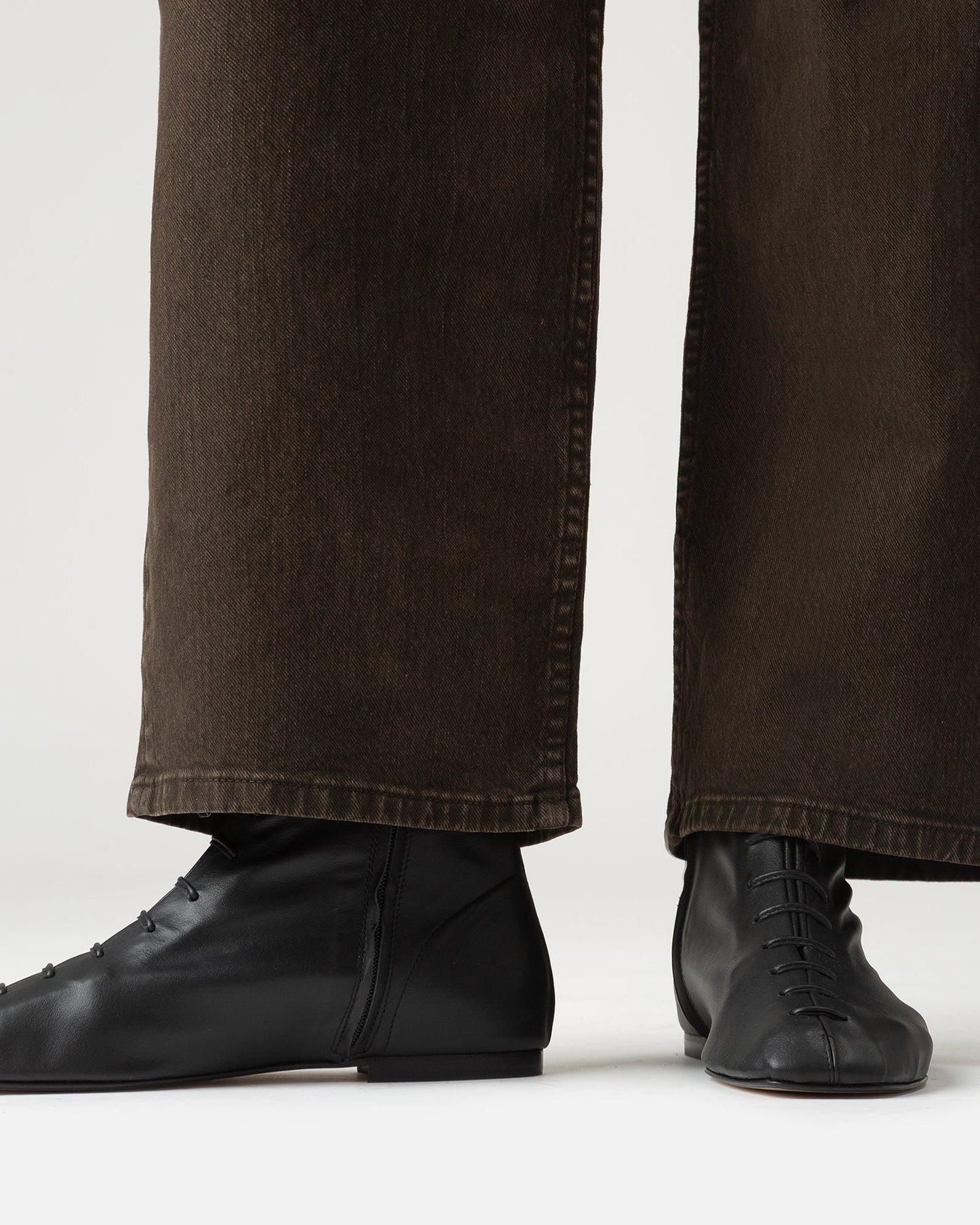 PLEGADA BOOT - Deconstructed Lace-up Boot - Hereu Women