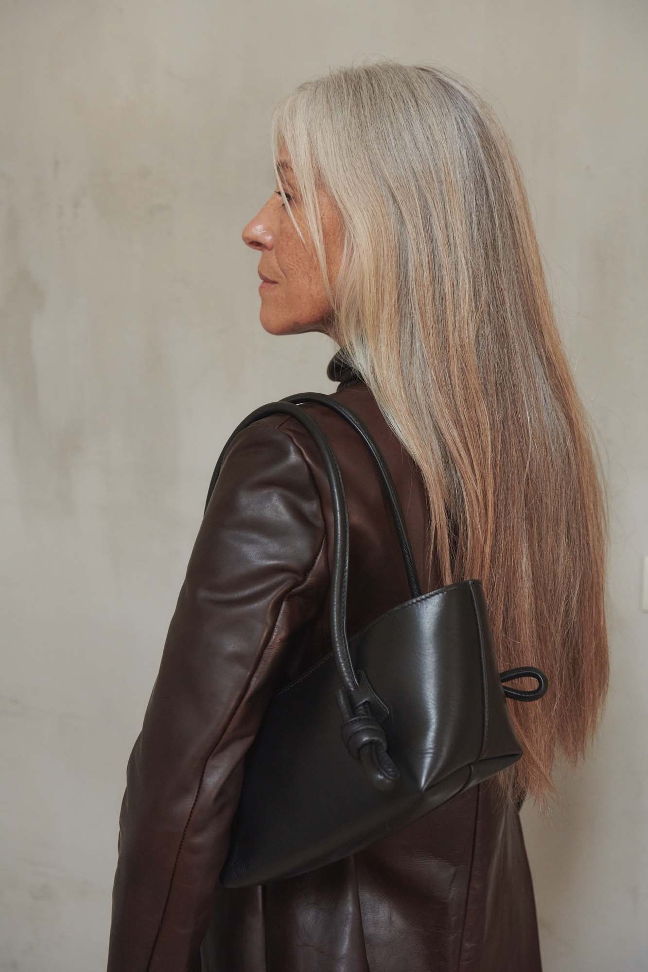 FLECA - Knotted-handle Shoulder Bag - Hereu Women