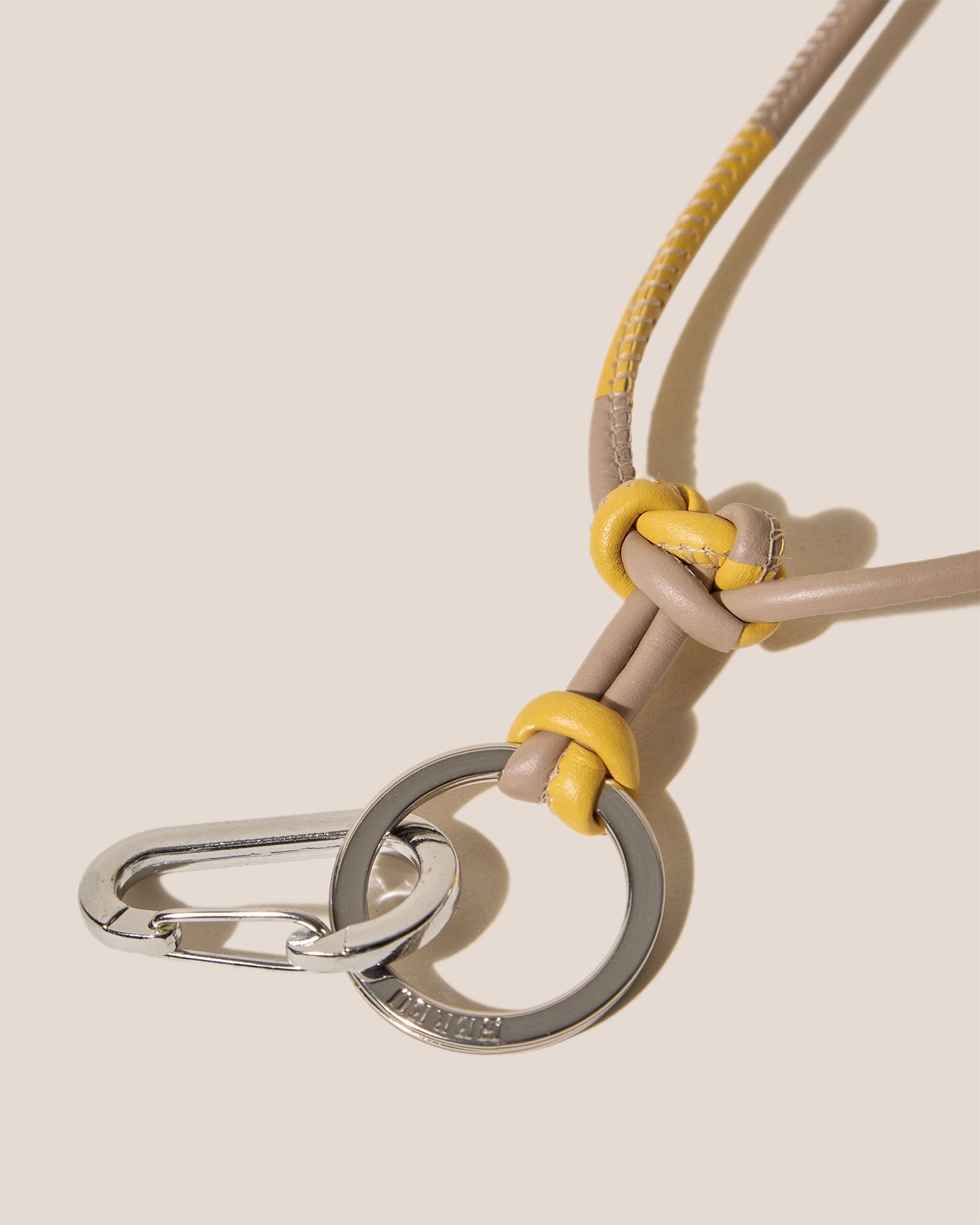 LLUM KEYCHAIN - Hand-Knotted Patchwork Keychain - Hereu Women