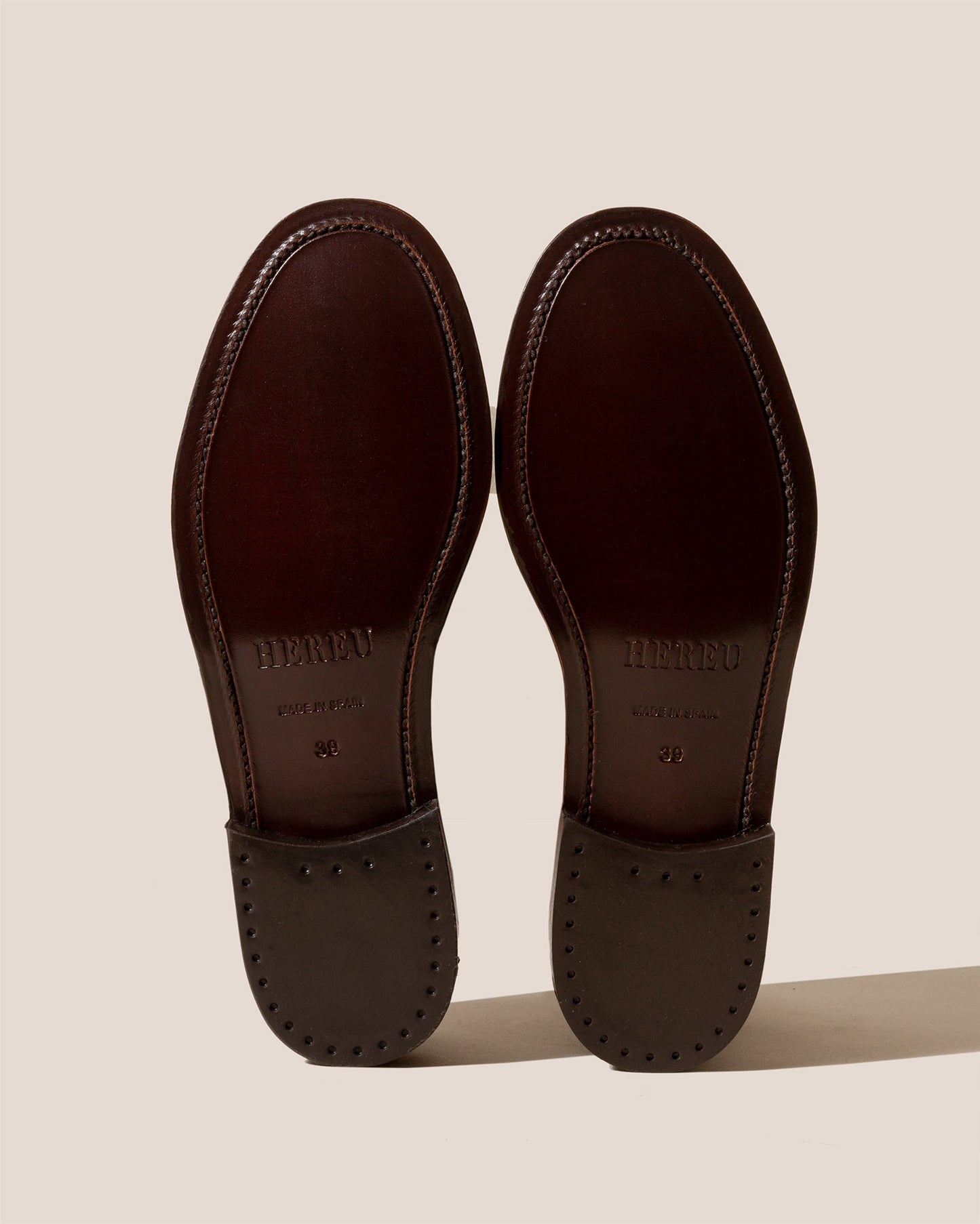 NOMBELA VEG TAN - Interwoven Detail Slip-On Loafer - Hereu Men