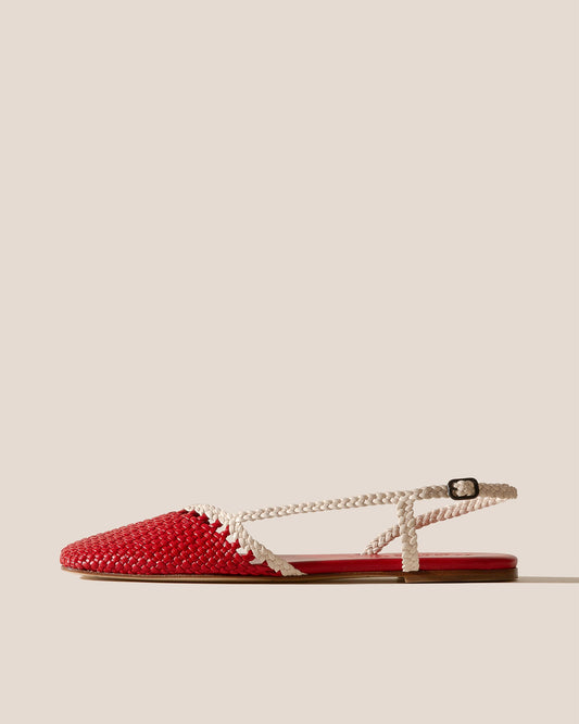 RONDAIA - Woven Asymmetrical Sandal - Hereu Women