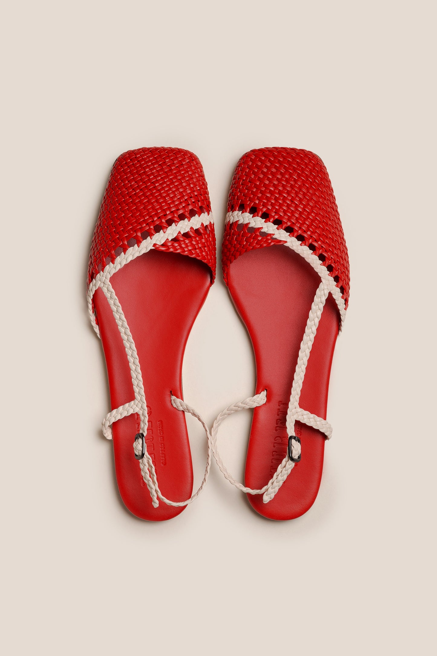 RONDAIA - Woven Asymmetrical Sandal - Hereu Women