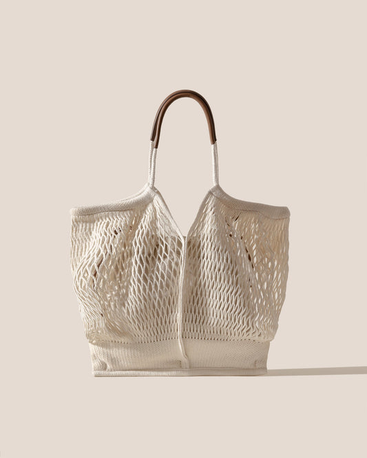 CALELLA FILT - Knitted Cotton Net Bag - Hereu Women