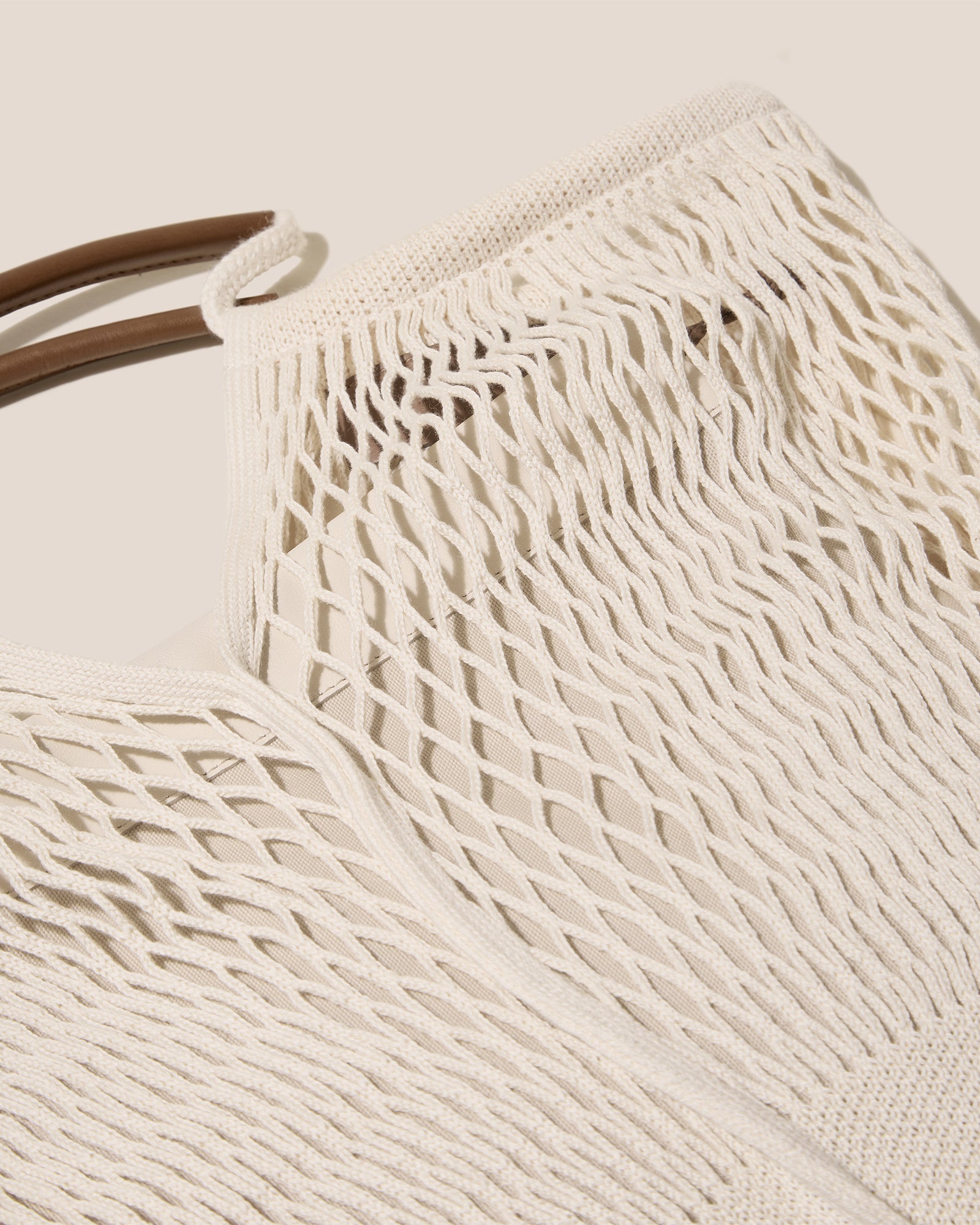 CALELLA FILT - Knitted Cotton Net Bag - Hereu Women