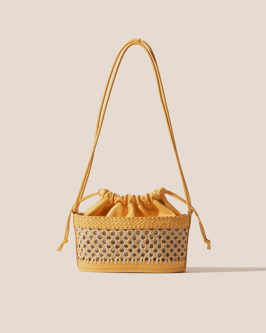 GAIA - Woven Bucket Crossbody Bag - Hereu Women