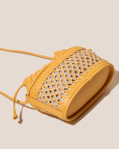 GAIA - Woven Bucket Crossbody Bag - Hereu Women