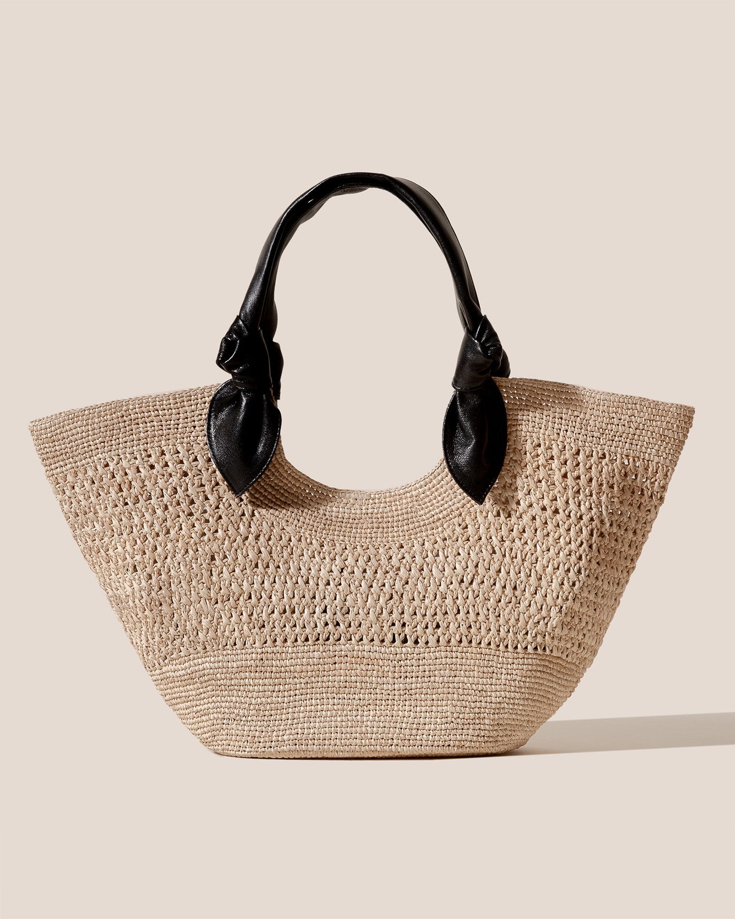 FONOL - Crocheted Raffia Basket - Hereu Women