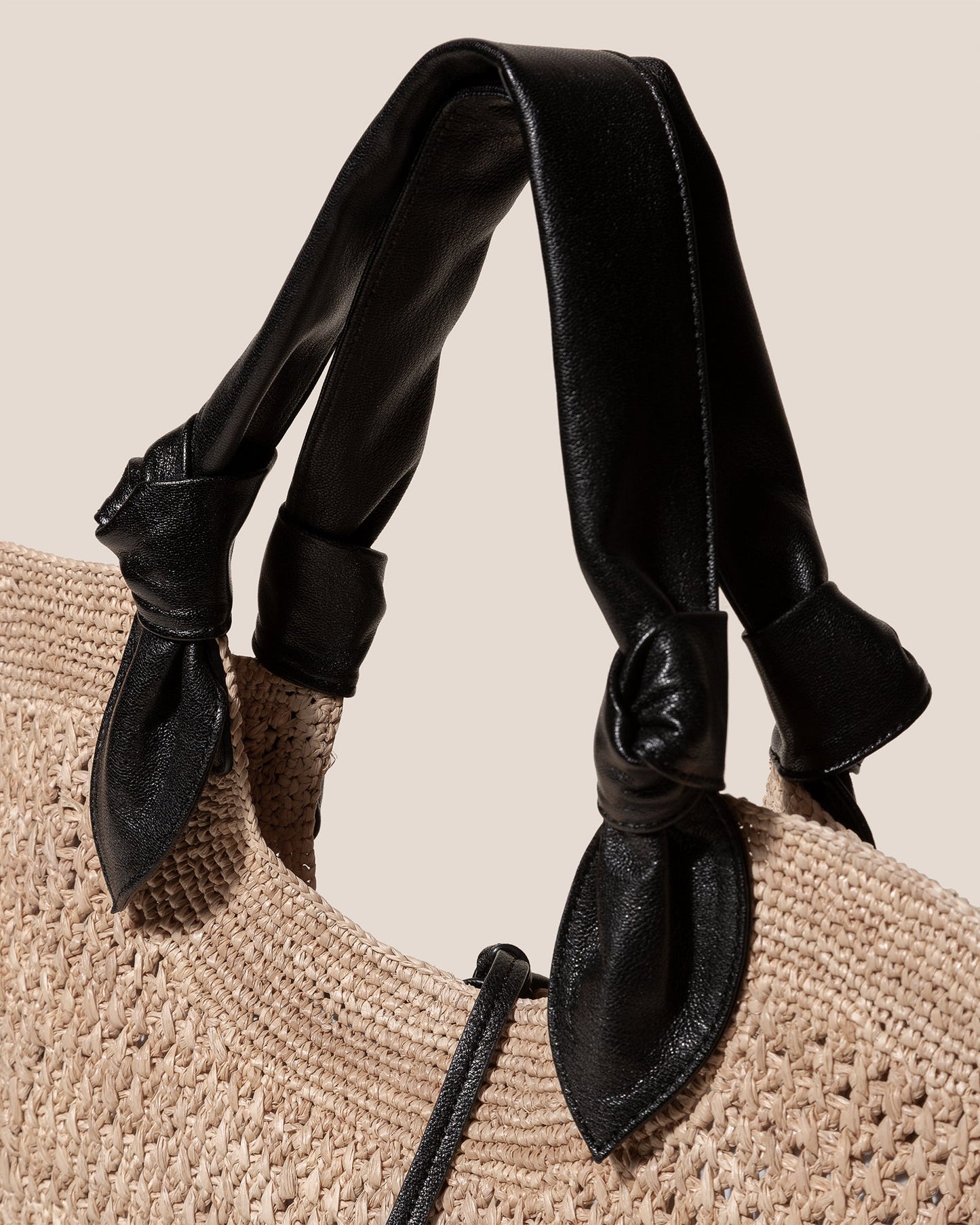 FONOL - Crocheted Raffia Basket - Hereu Women