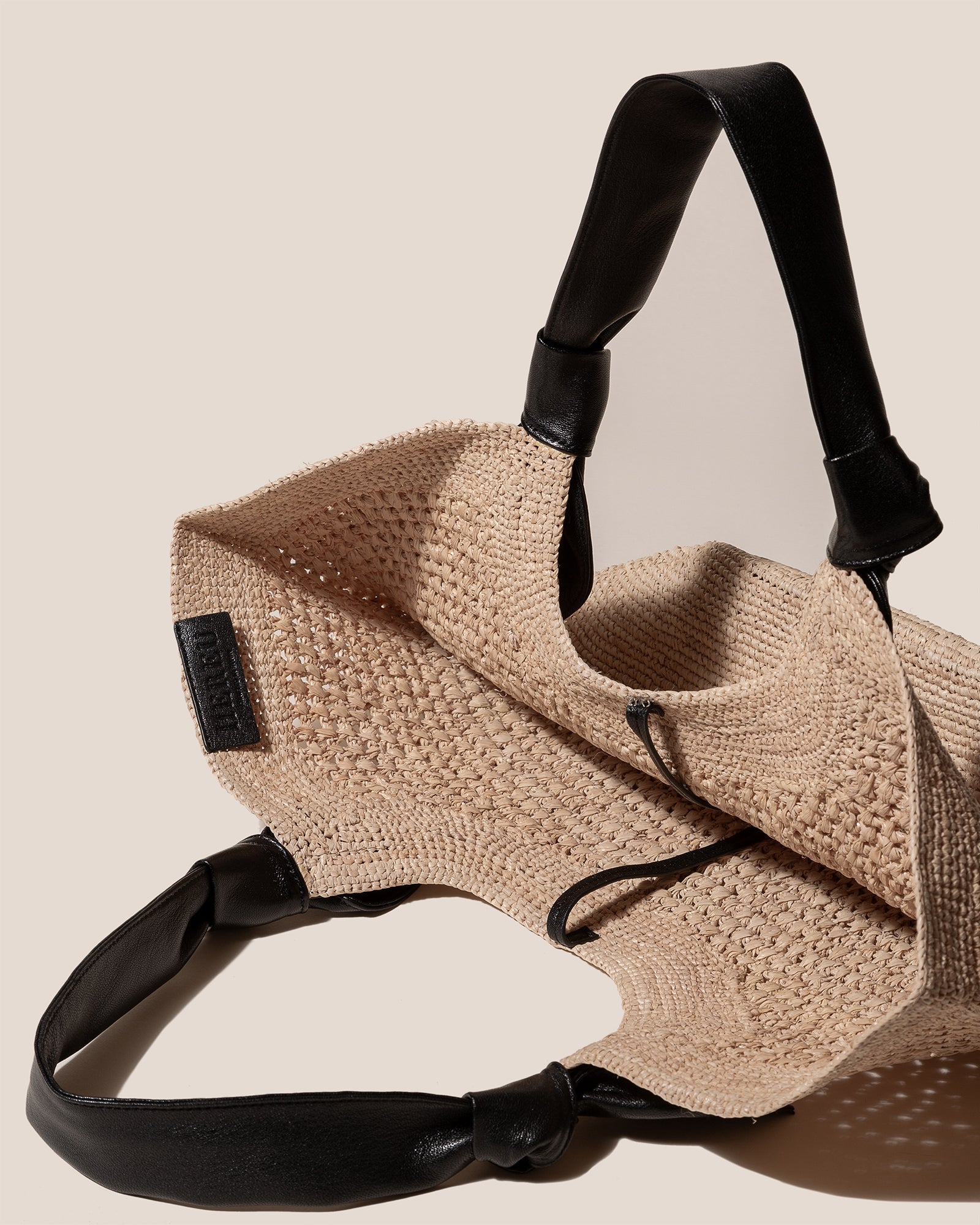 FONOL - Crocheted Raffia Basket - Hereu Women