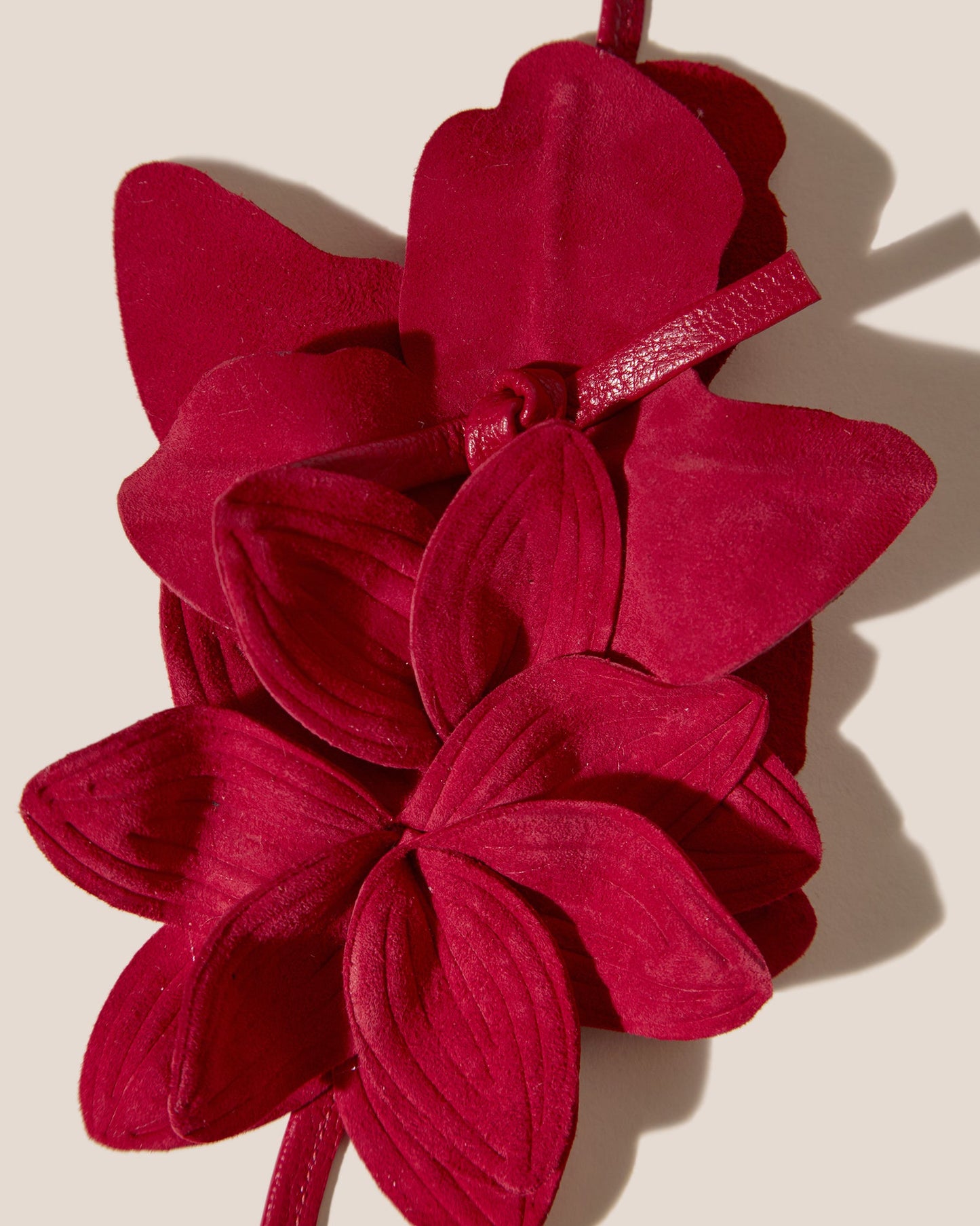 COROLA - Flower Charm with Leather Strap - Hereu Women