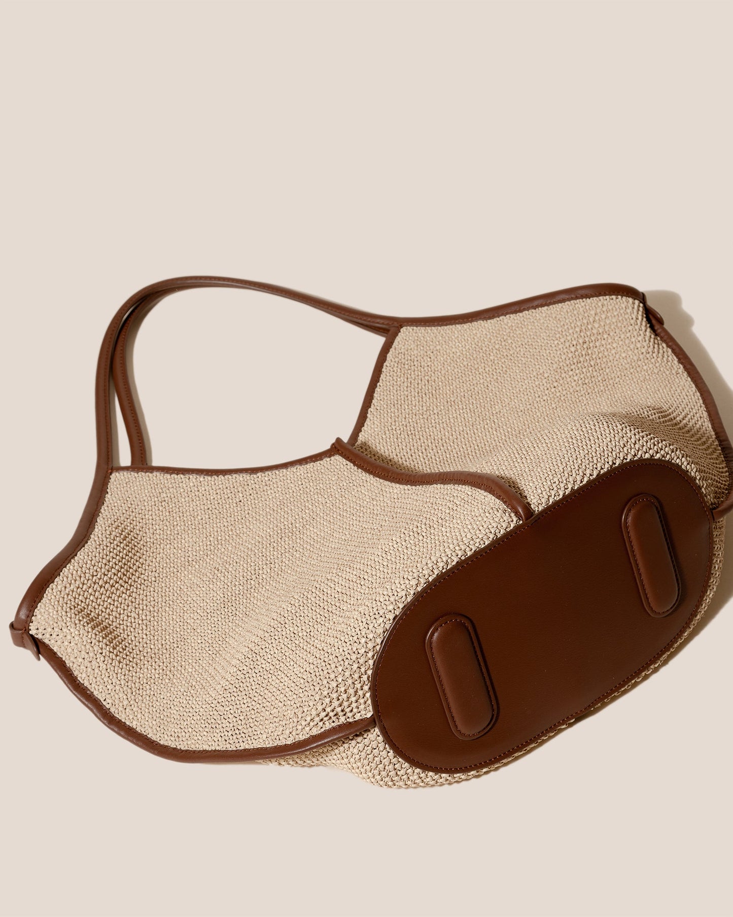 CALELLA SOFT RAFFIA - Leather-trimmed Tote Bag - Hereu Men|Women