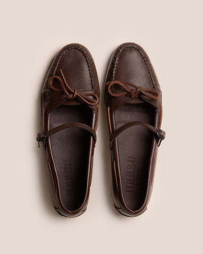 LOREA GRAINY - Mary Jane Loafer - Hereu Women