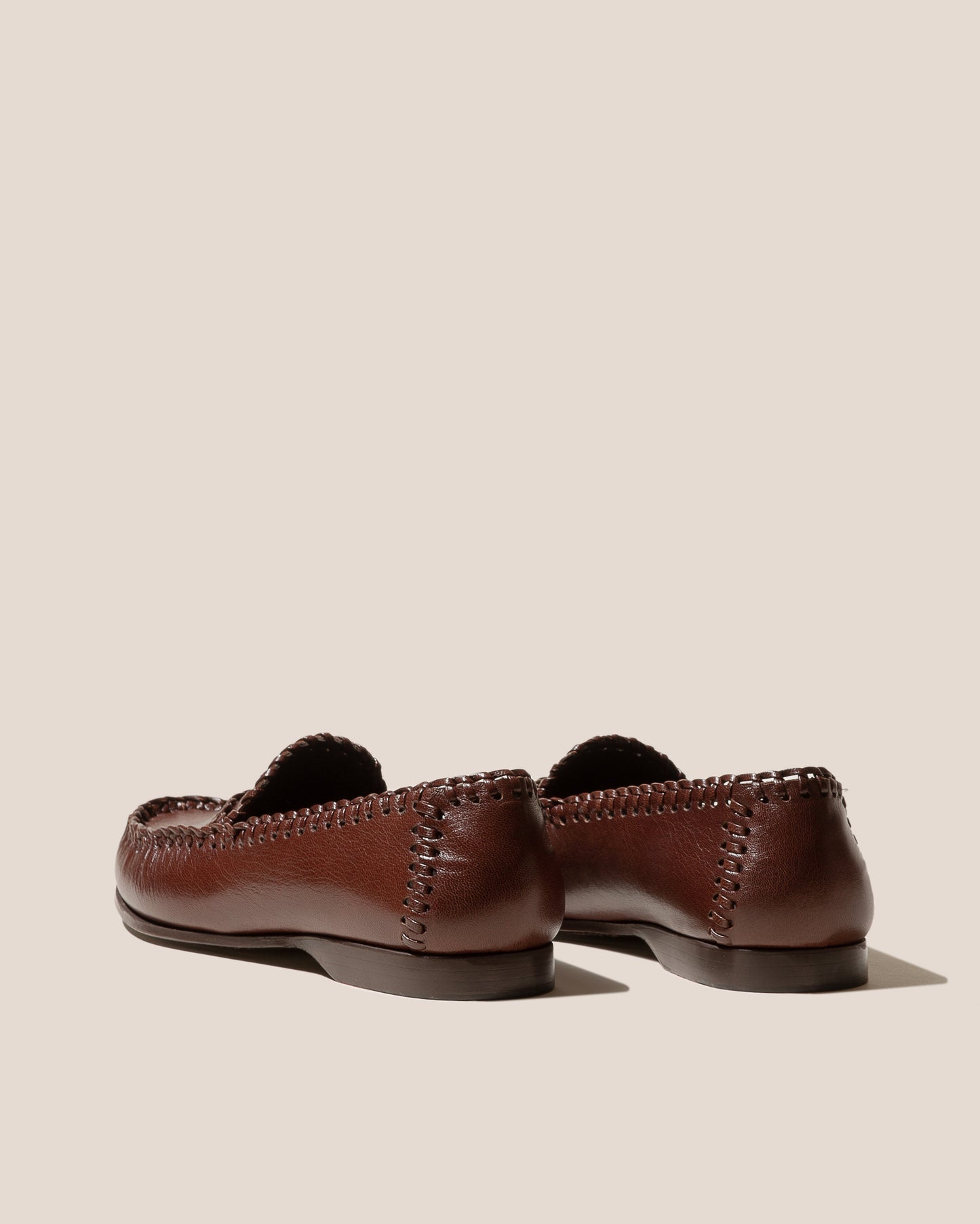SASTRE SUPPLE SHINY - Braided Seam Slip-On Loafer - Hereu Women