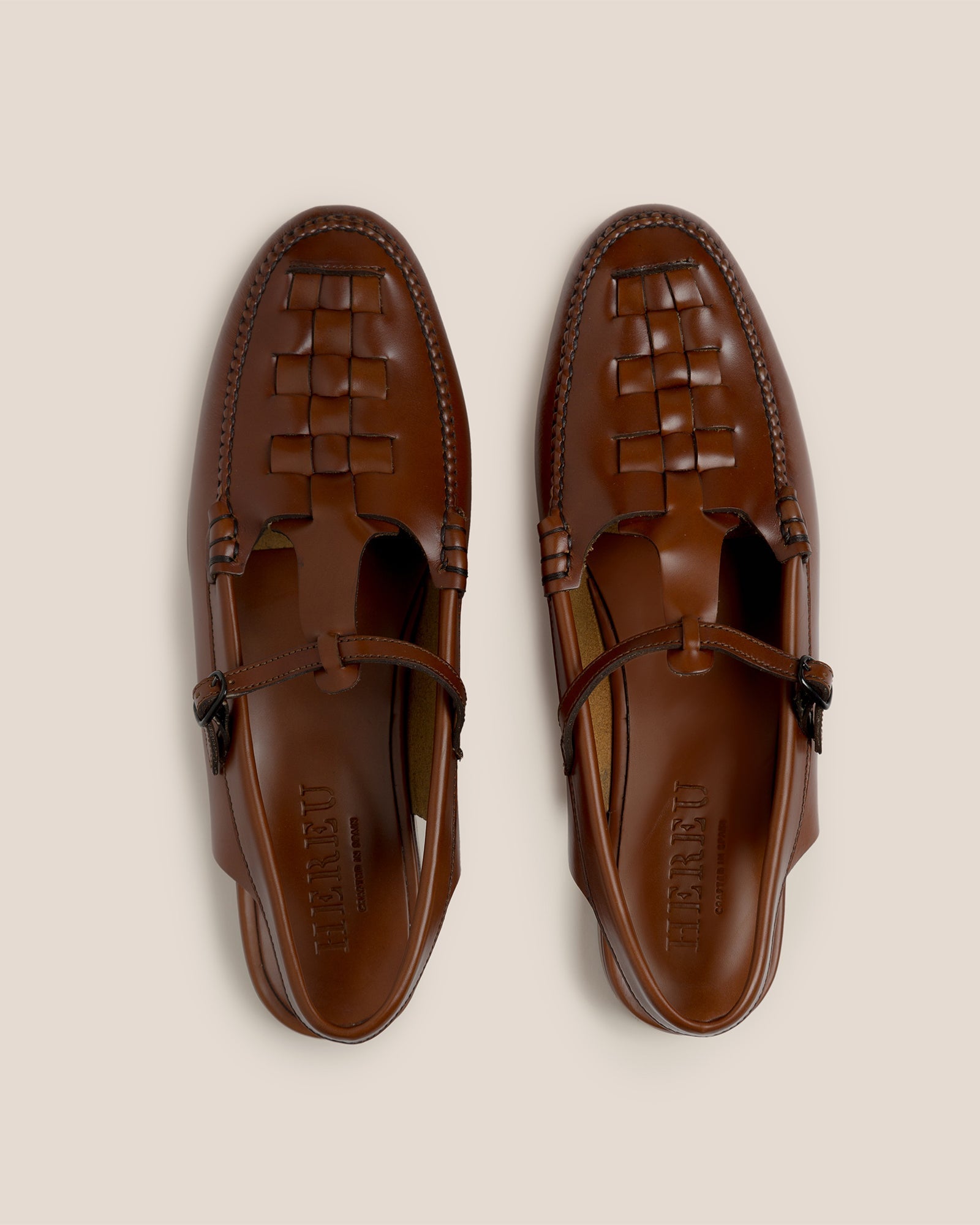 ROQUETA - Slingback T-bar loafer - Hereu Women