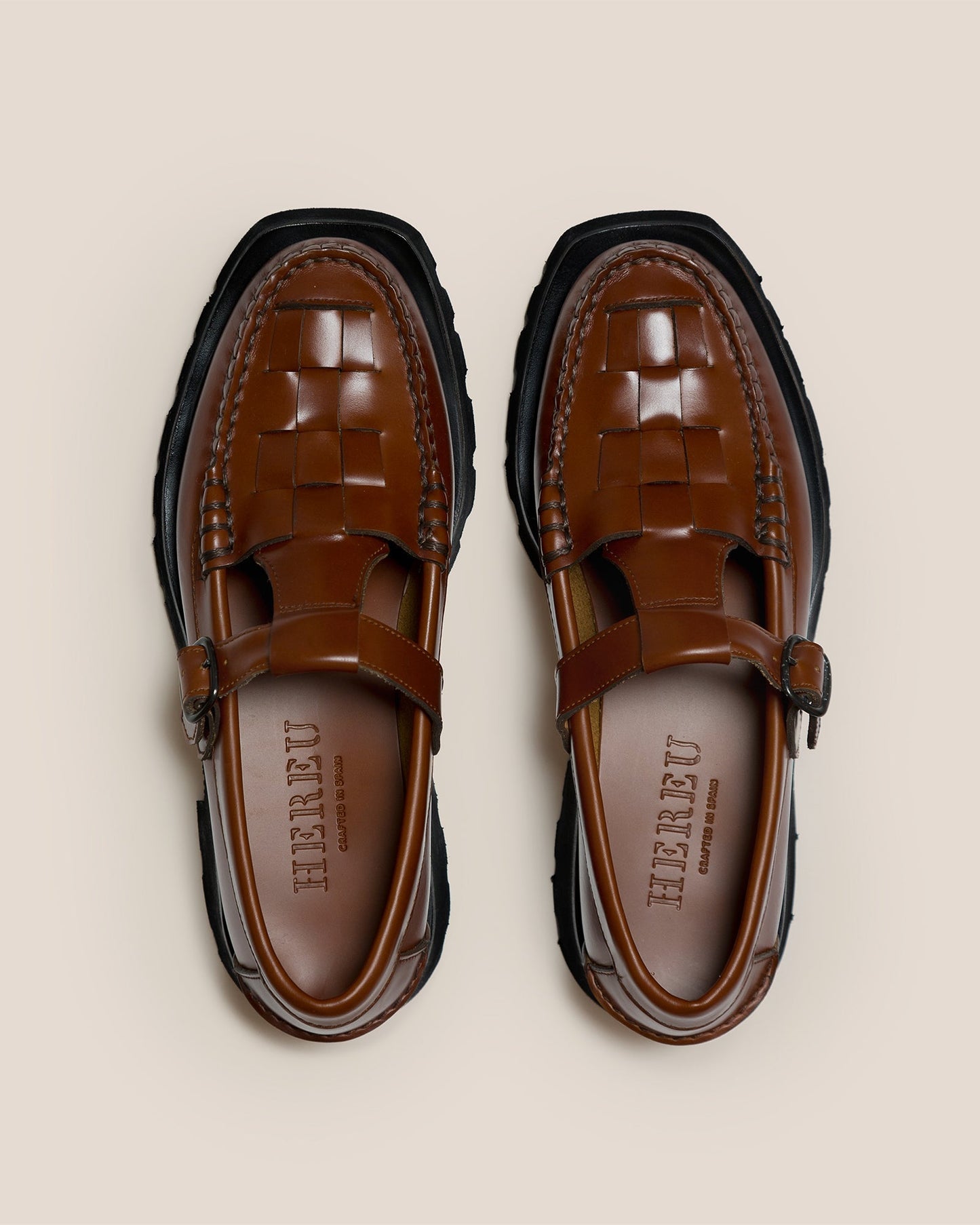 SOLLER SPORT - Tread Sole T-Bar Loafer - Hereu Women