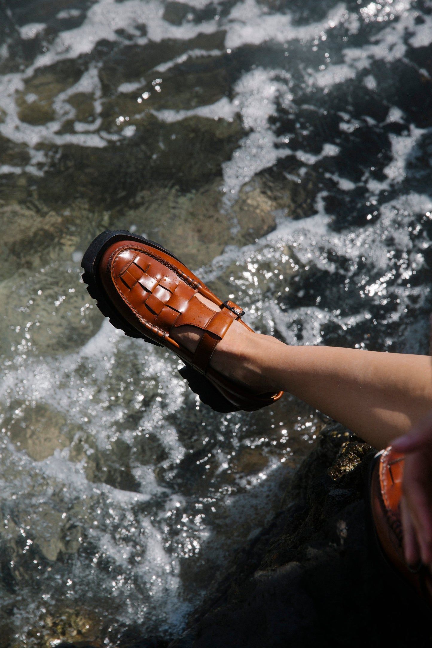 SOLLER SPORT - Tread Sole T-Bar Loafer - Hereu Women