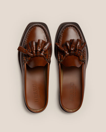 CAIREL - Tasselled Mule Loafer - Hereu Women