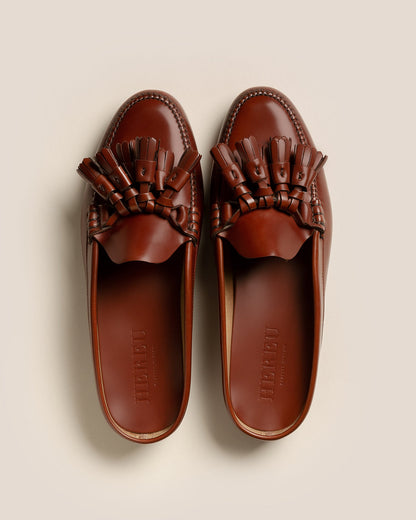 BORLADA - Tasselled Mule Loafer - Hereu Women