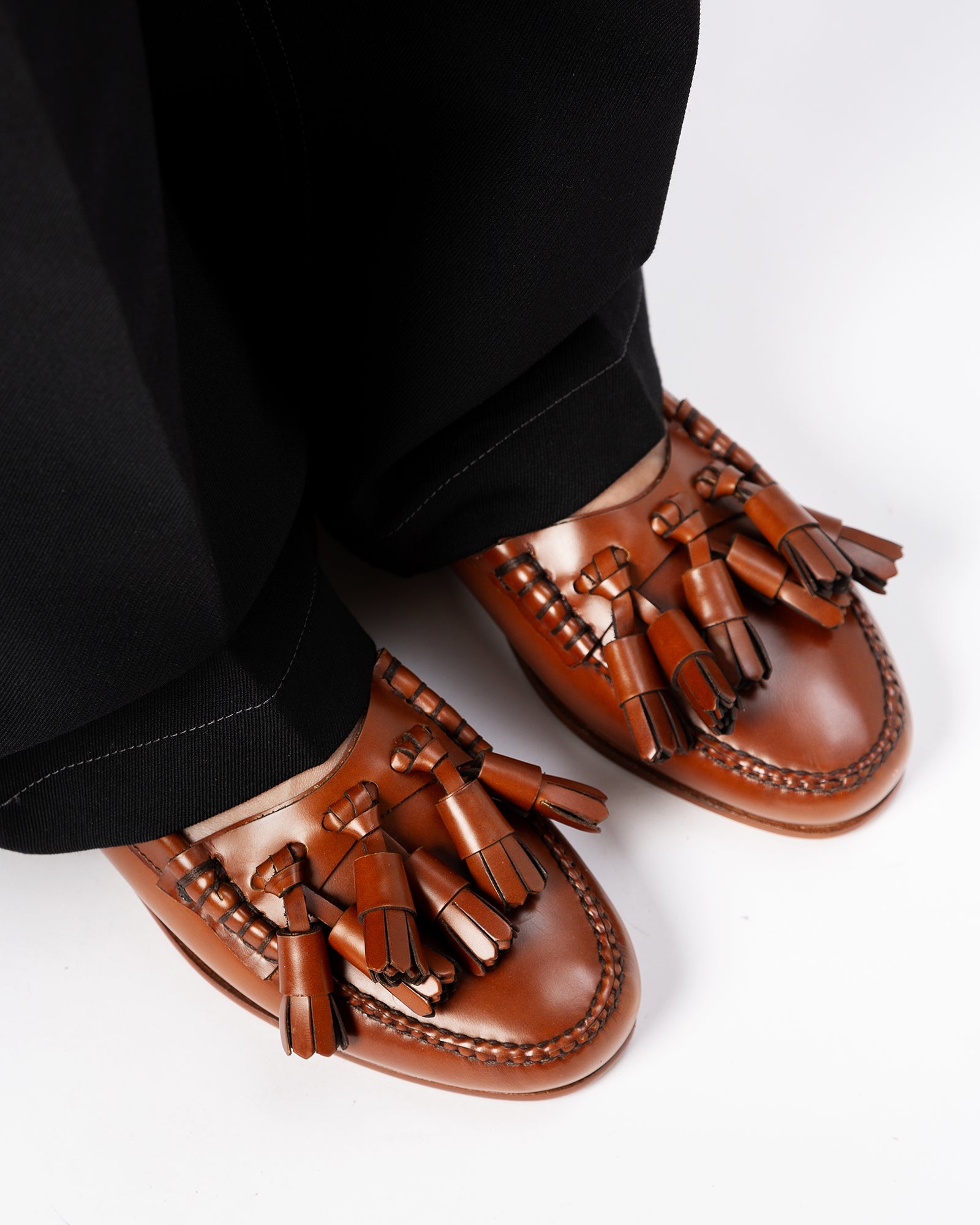 BORLADA - Tasselled Mule Loafer - Hereu Women