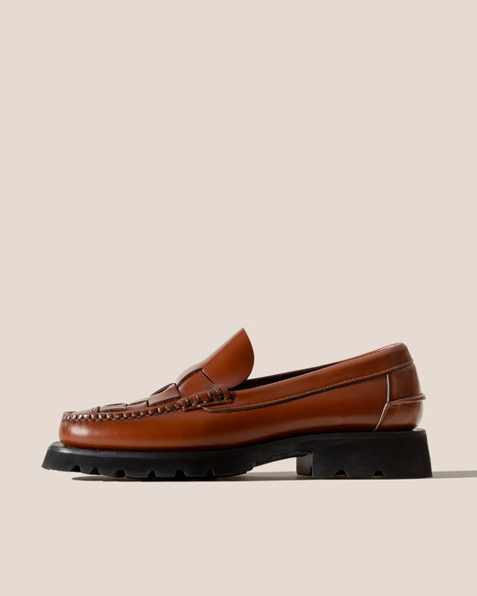 NOMBELA SPORT - Tread Sole Interwoven Detail Slip-On Loafer - Hereu Women