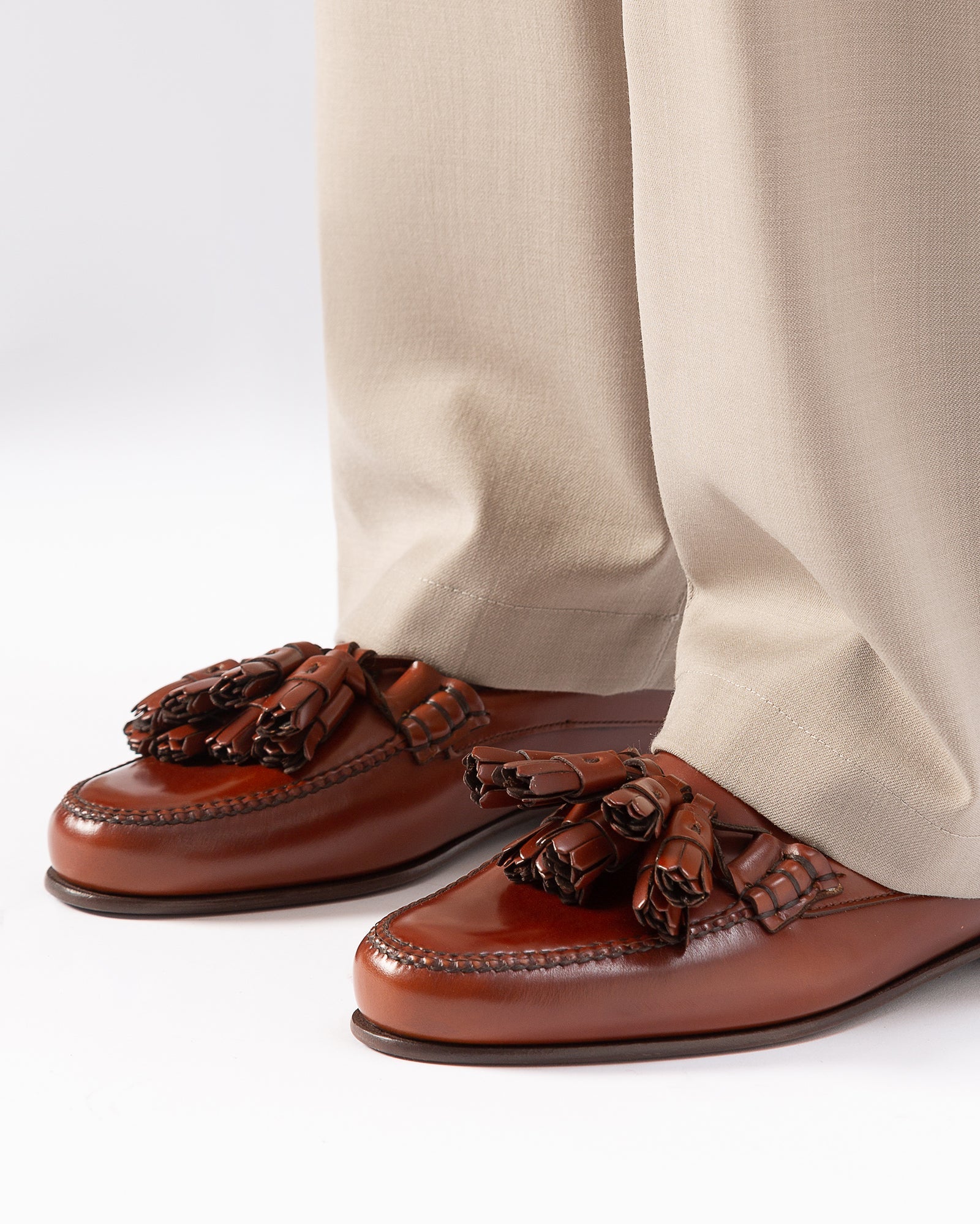 BORLADA - Tasselled Mule Loafer - Hereu Women