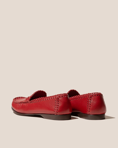SASTRE SUPPLE SHINY - Braided Seam Slip-On Loafer - Hereu Women