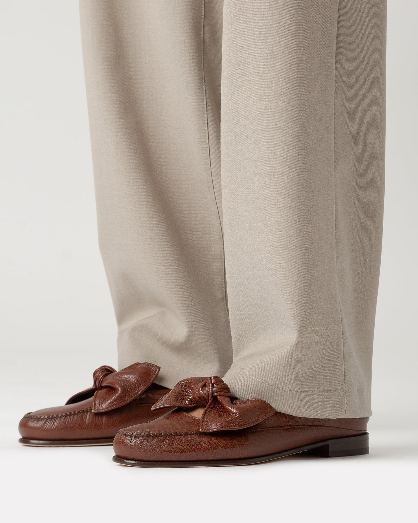 CORBATI MULE - Bow-Detail Slip-On Mule - Hereu Women