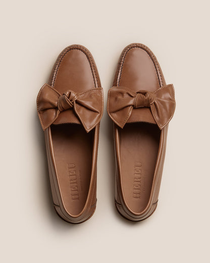 CORBATI - Bow-Detail Slip-On Loafer - Hereu Women