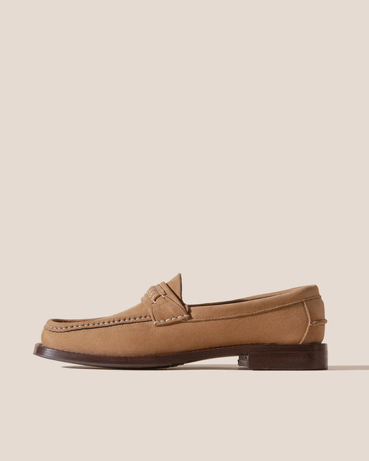 BORADA BORDON NUBUCK - Slip-on Moc Toe Loafer - Hereu Women