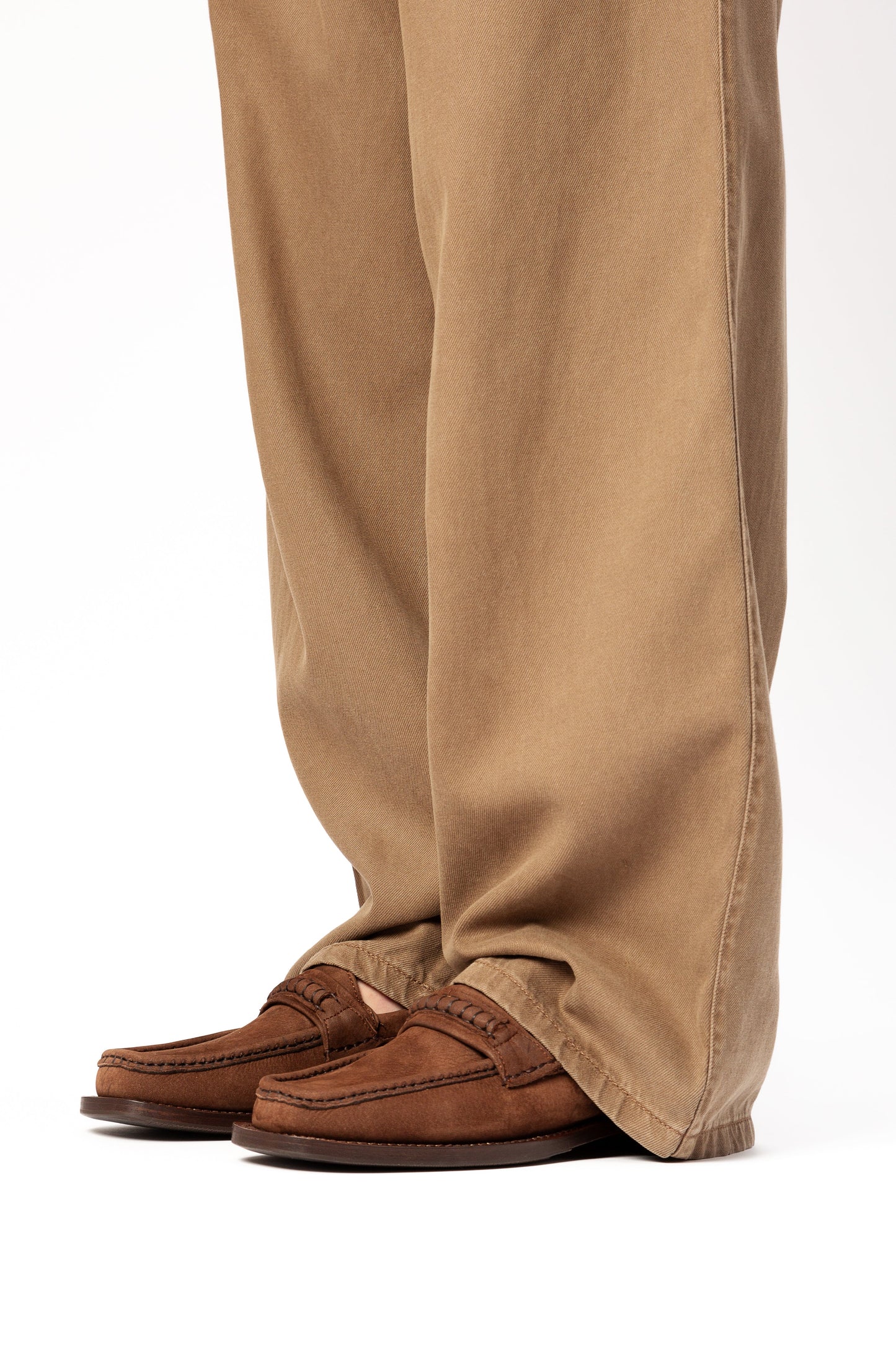 BORADA BORDON NUBUCK - Slip-on Moc Toe Loafer - Hereu Women