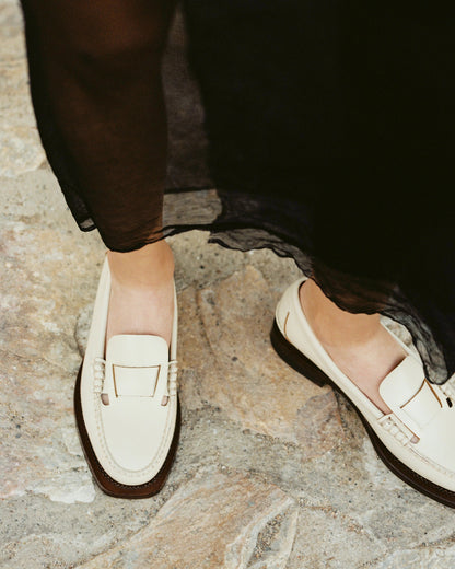 SINEU - Interlaced Detail Slip-On Loafer - Hereu Women