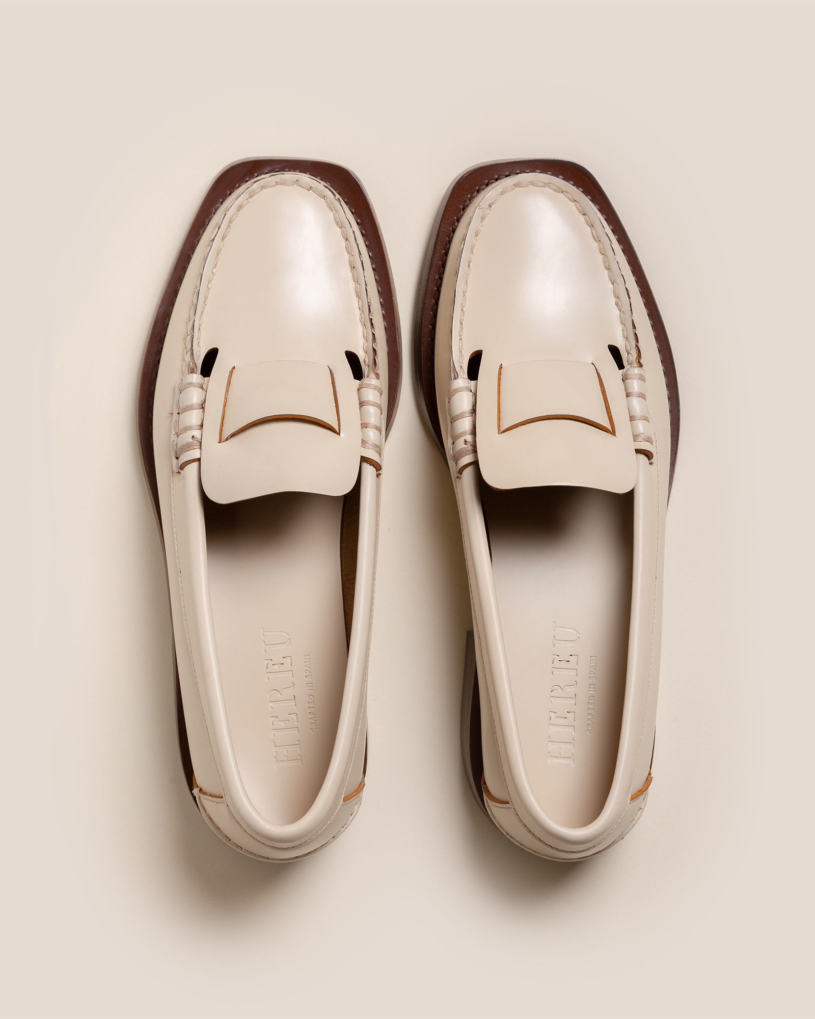 SINEU - Interlaced Detail Slip-On Loafer - Hereu Women