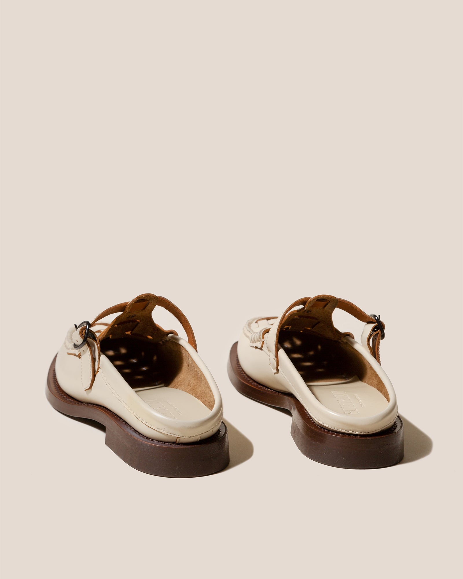 BONELL - Woven T-bar Mule Loafer - Hereu Women