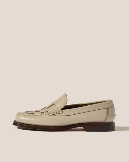 NOMBELA - Interwoven Detail Slip-On Loafer - Hereu Women