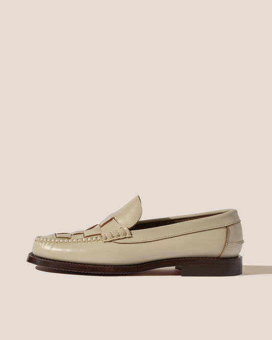 NOMBELA - Interwoven Detail Slip-On Loafer - Hereu Women