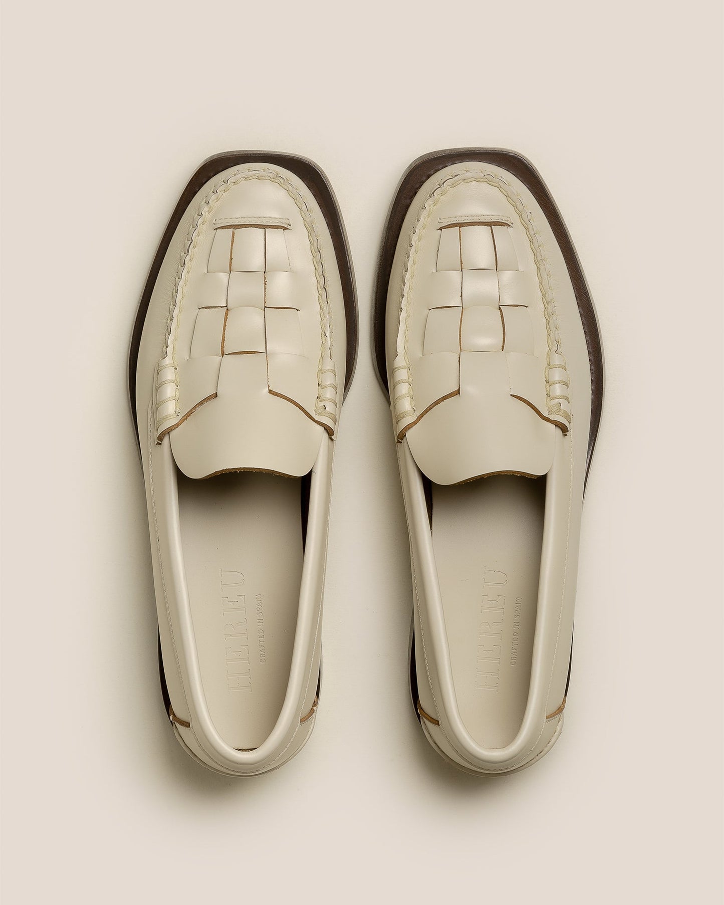 NOMBELA - Interwoven Detail Slip-On Loafer - Hereu Women