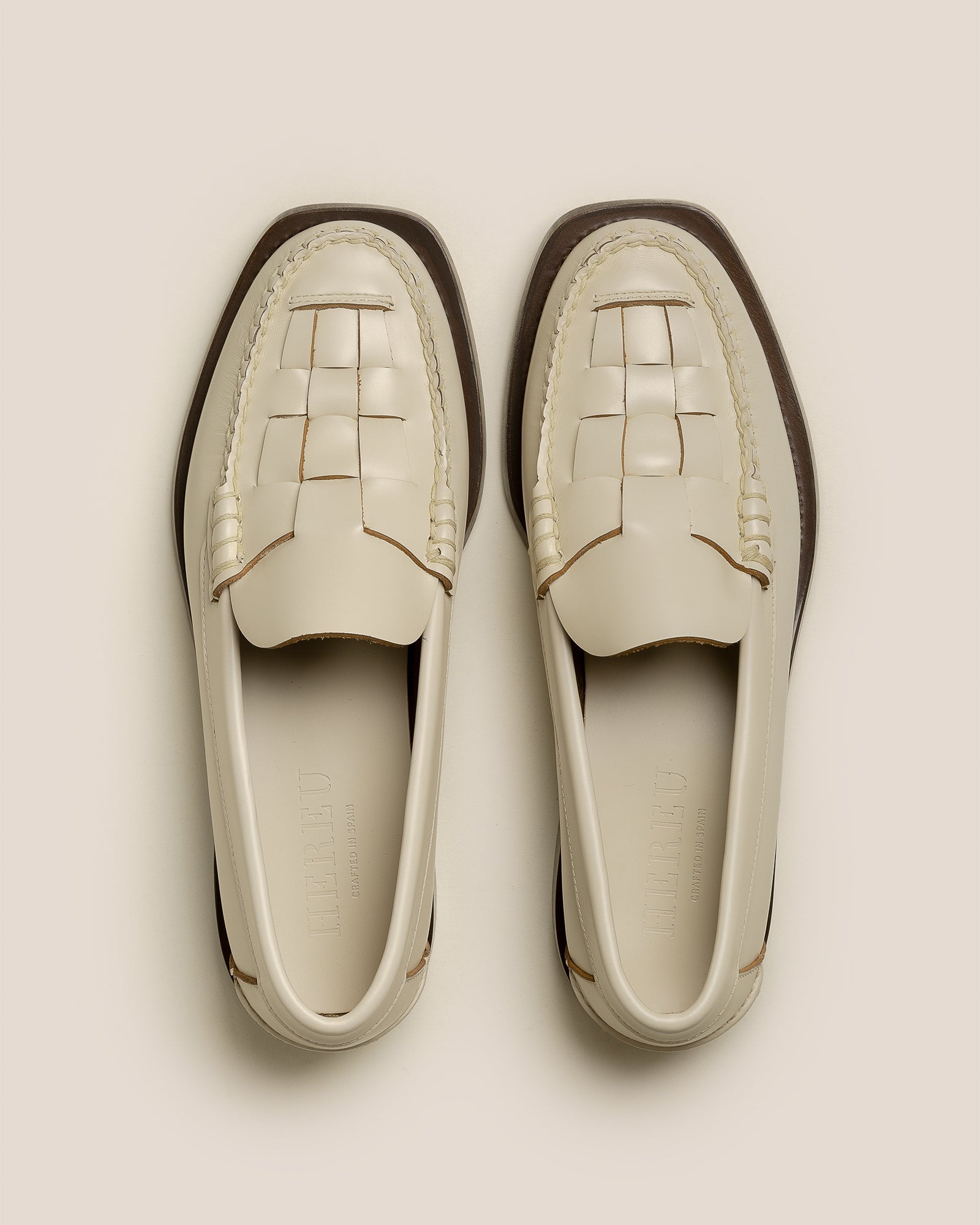 NOMBELA - Interwoven Detail Slip-On Loafer - Hereu Women
