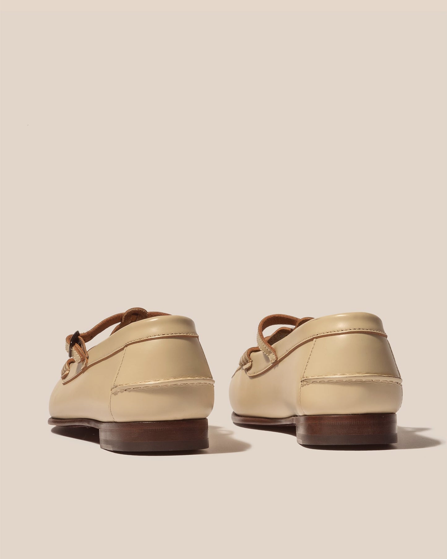 MAQUEDA - Interwoven T-Bar Loafer - Hereu Women