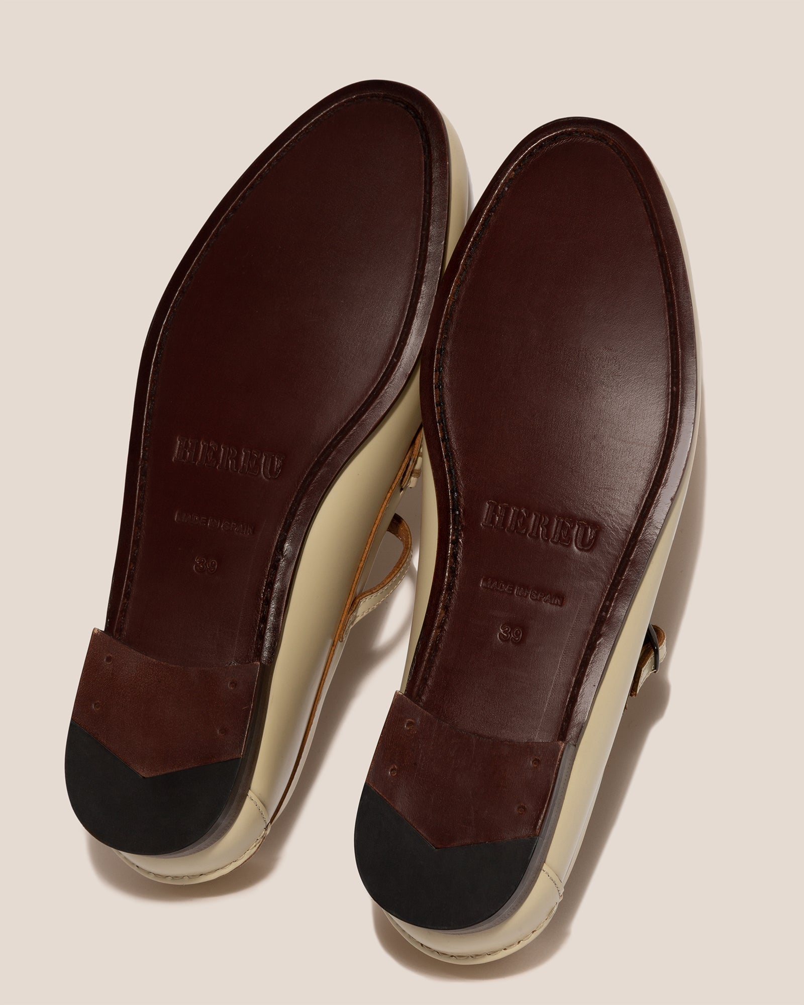 MAQUEDA - Interwoven T-Bar Loafer - Hereu Women