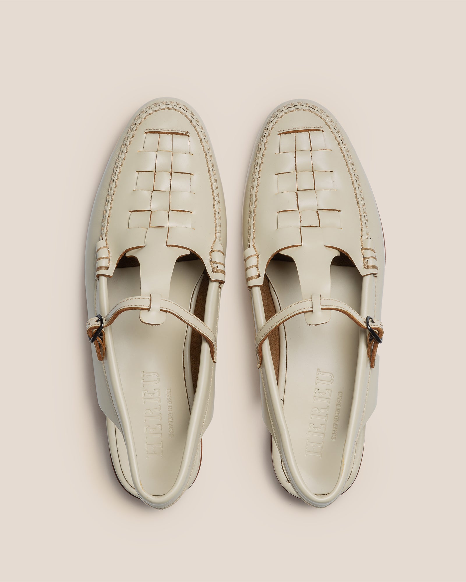 ROQUETA - Slingback T-bar Loafer - Hereu Women