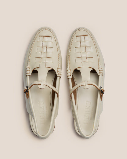 ROQUETA - Slingback T-bar Loafer - Hereu Women