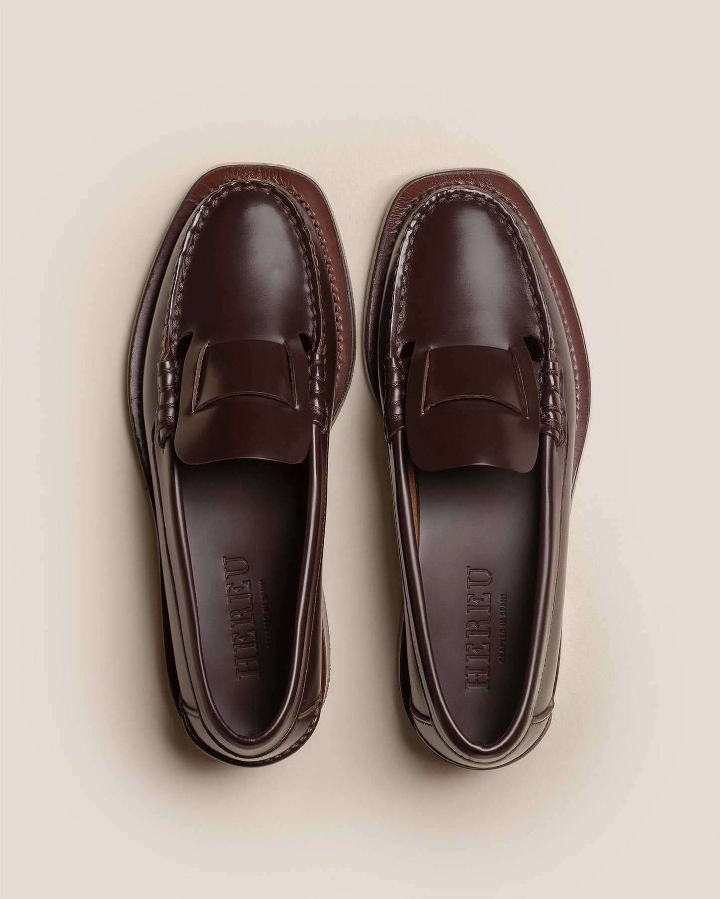 SINEU - Interlaced Detail Slip-On Loafer - Hereu Women
