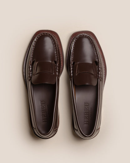 SINEU - Interlaced Detail Slip-On Loafer - Hereu Women