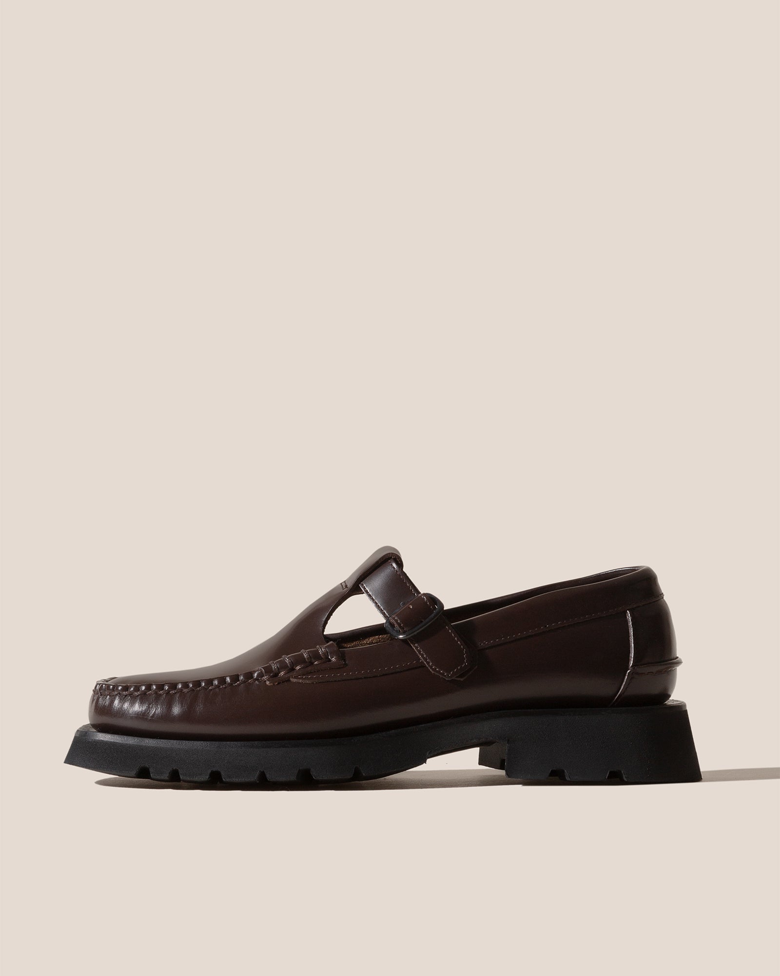 ALBER SPORT - Tread Sole T-Bar Loafer - Hereu Women