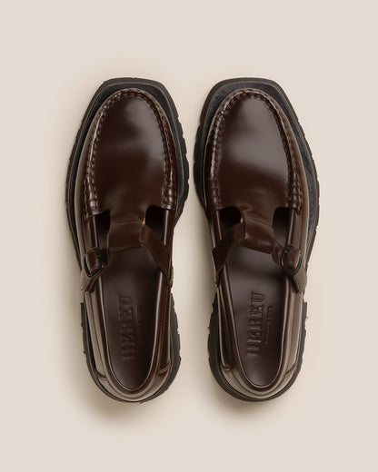 ALBER SPORT - Tread Sole T-Bar Loafer - Hereu Women