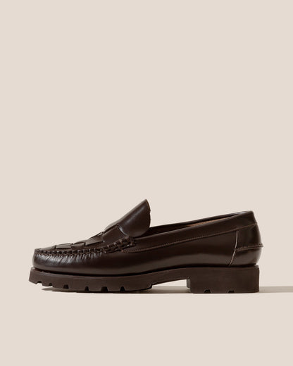 NOMBELA R SPORT - Tread Sole Interwoven Detail Slip-On Loafer - Hereu Women