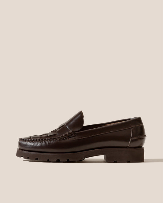 NOMBELA R SPORT - Tread Sole Interwoven Detail Slip-On Loafer - Hereu Women