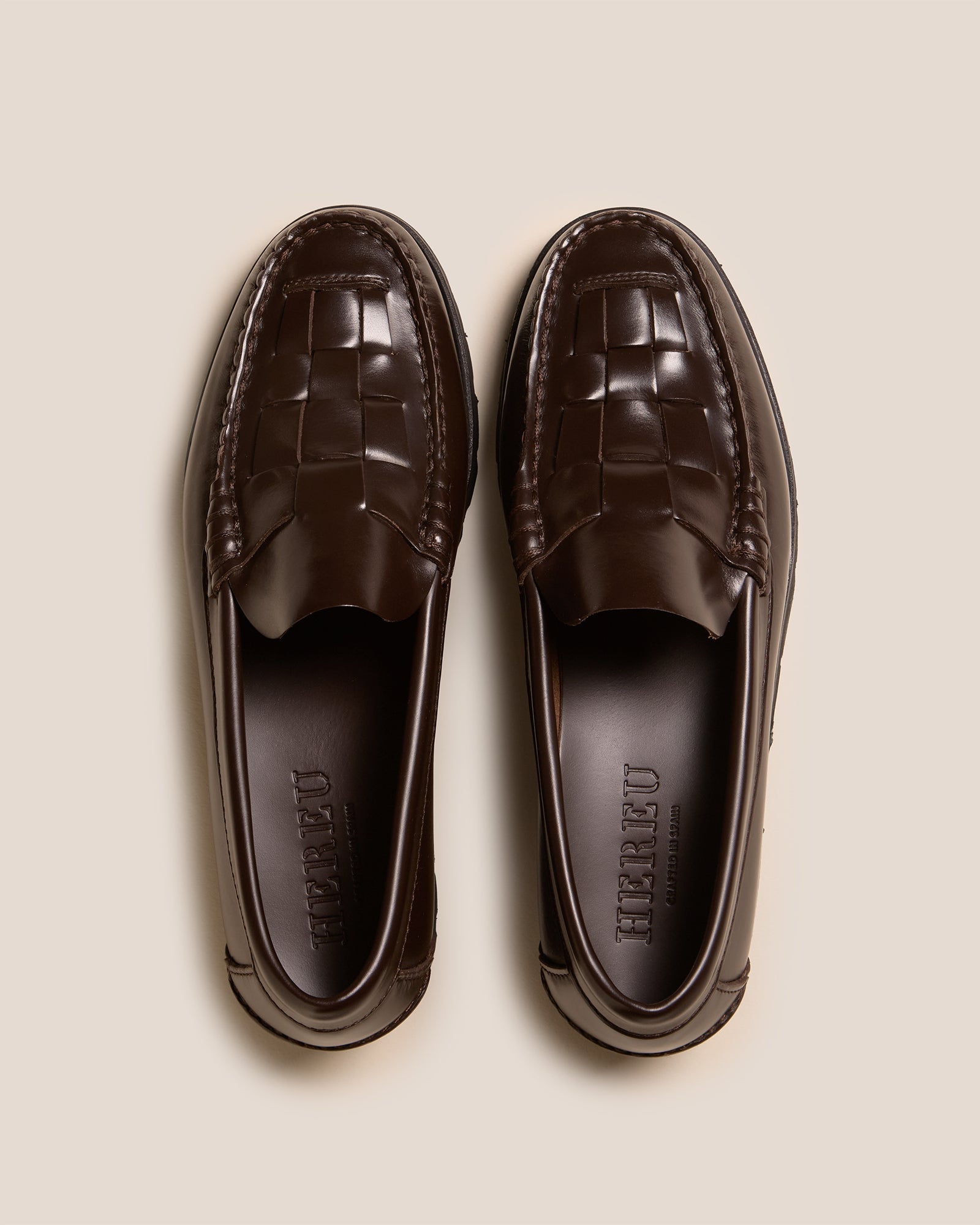 NOMBELA R SPORT - Tread Sole Interwoven Detail Slip-On Loafer - Hereu Women