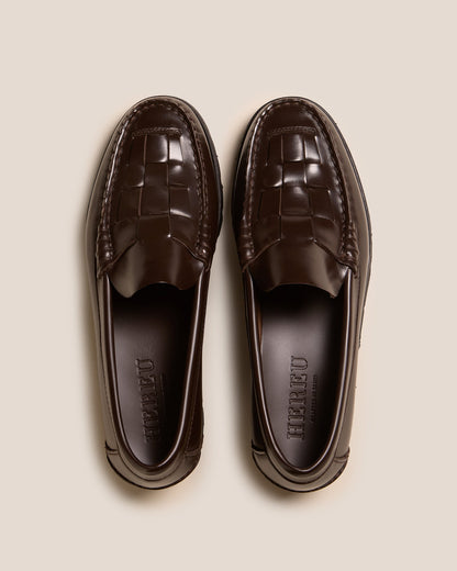 NOMBELA R SPORT - Tread Sole Interwoven Detail Slip-On Loafer - Hereu Women