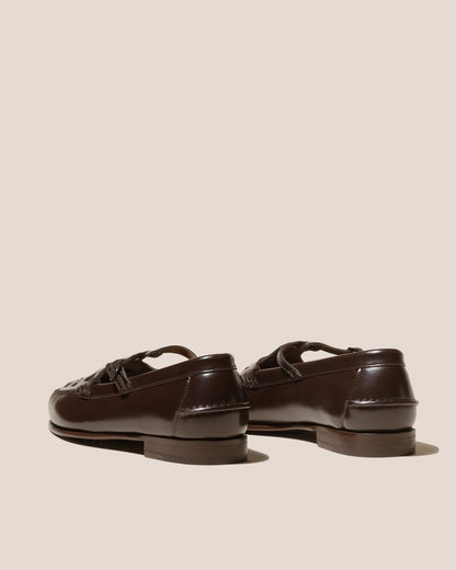 MAQUEDA - Interwoven T-Bar Loafer - Hereu Women